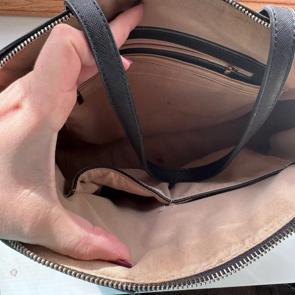 Kate Spade Black and White Shoulder Bag - Picture 5 of 5